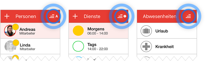 Sortierung